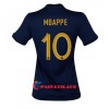 Virallinen Fanipaita Ranska Kylian Mbappé 10 Kotipelipaita MM-Kisat 2022 - Naisten
